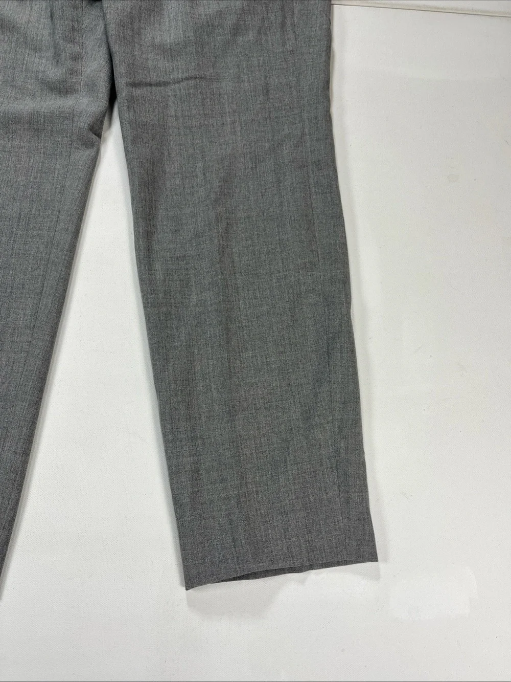 J.Crew Ludlow Tollegno 1900 Dress Pants Mens 30x27 Gray Wool Formal Business